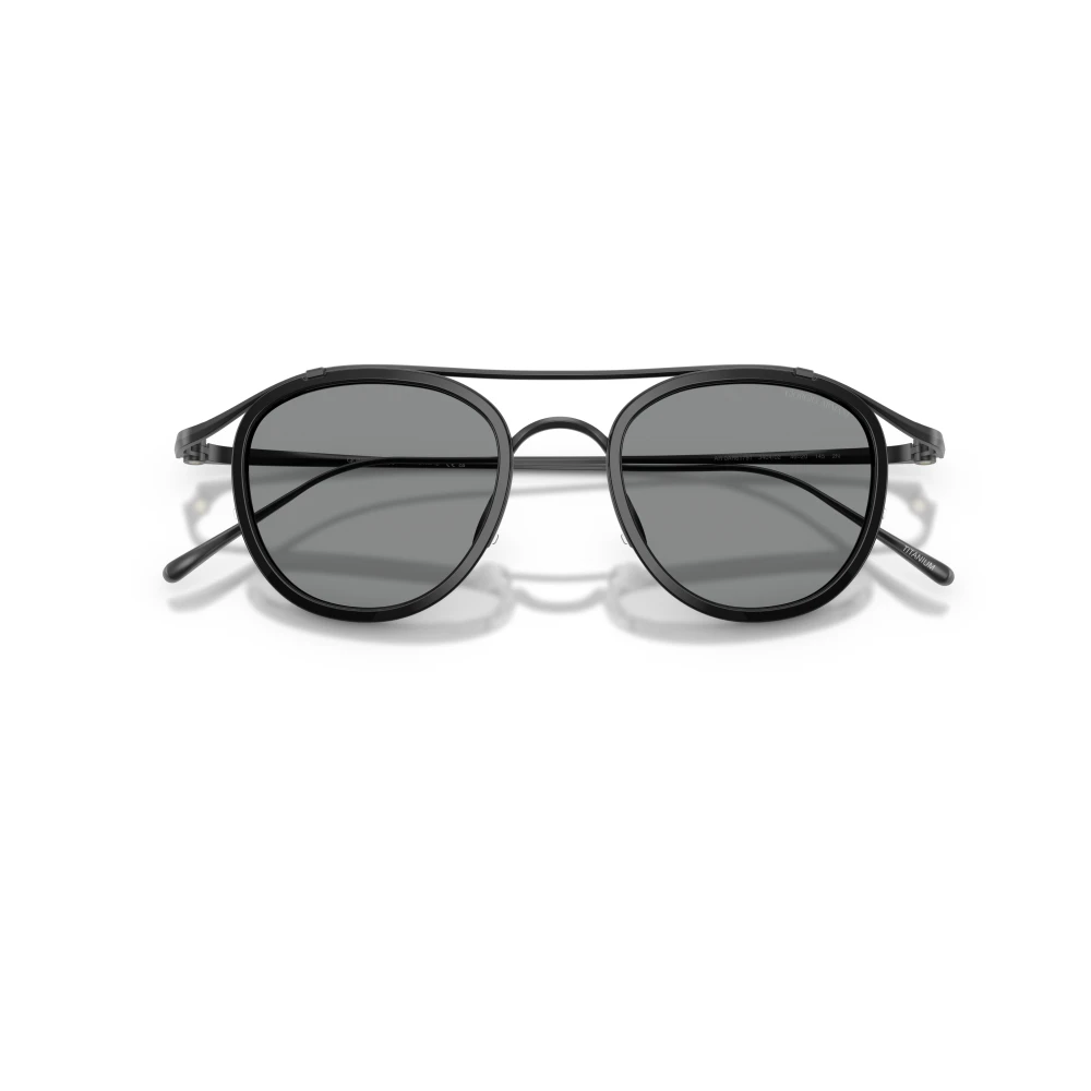 Giorgio Armani Unisex Black Sunglasses, 46 Mm, Sunglasses