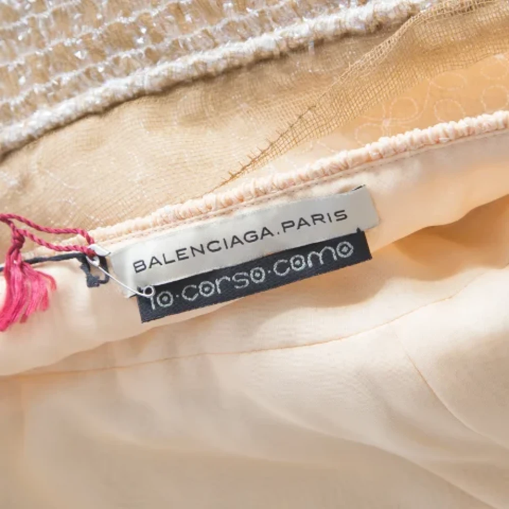 Balenciaga Vintage Pre-owned Cotton tops Yellow Dames