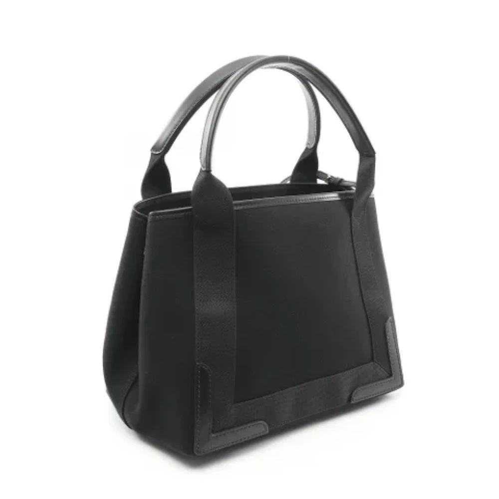 Balenciaga Vintage Pre-owned Canvas balenciaga-bags Black Dames