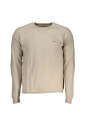 pull-elegant-beige-col-rond