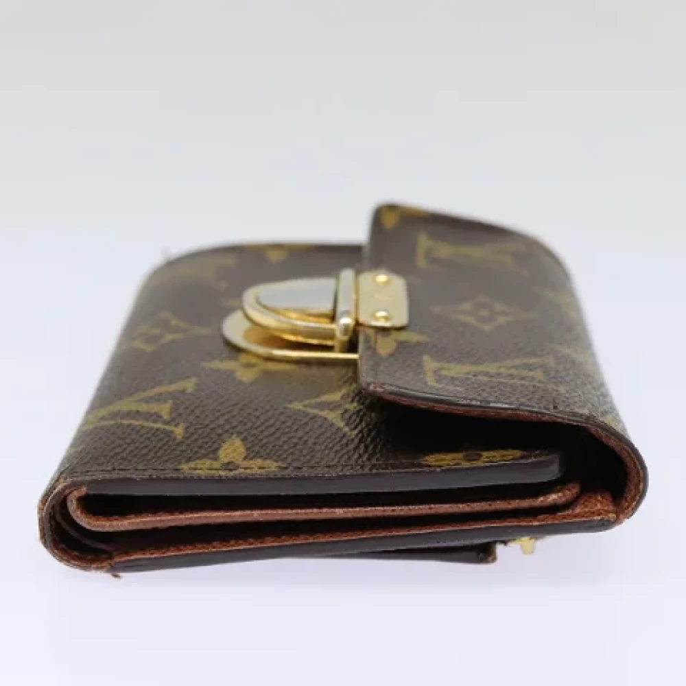 Louis Vuitton Vintage Pre-owned Canvas wallets Brown Dames