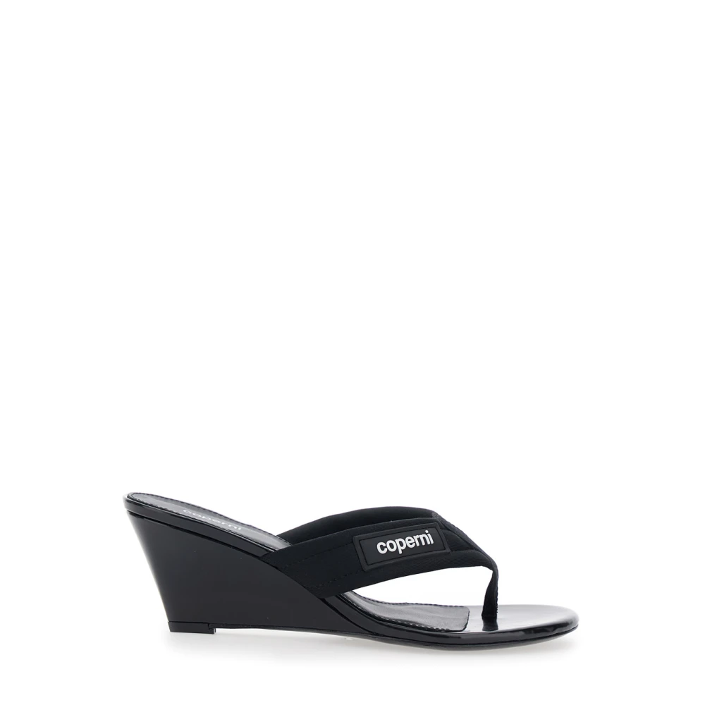 Coperni Women's Black Wedges, 4 Uk, Wedge Sandals