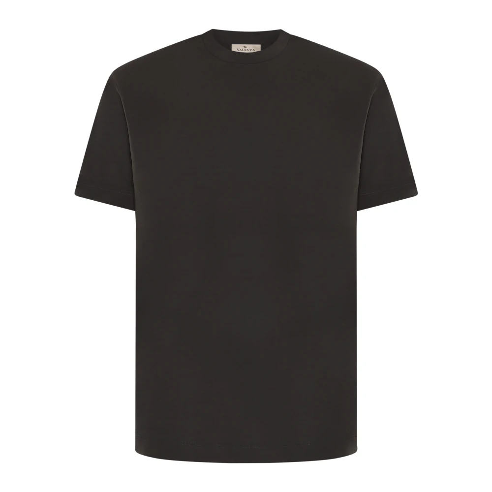 Valenza Merino Donkerbruin T-shirt Brown Heren