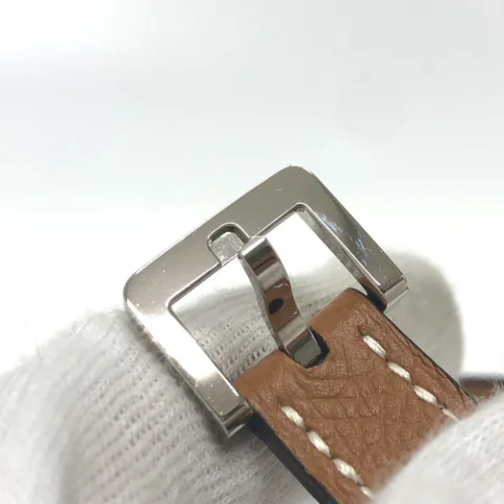 Hermès Vintage Pre-owned Leather belts Brown Dames