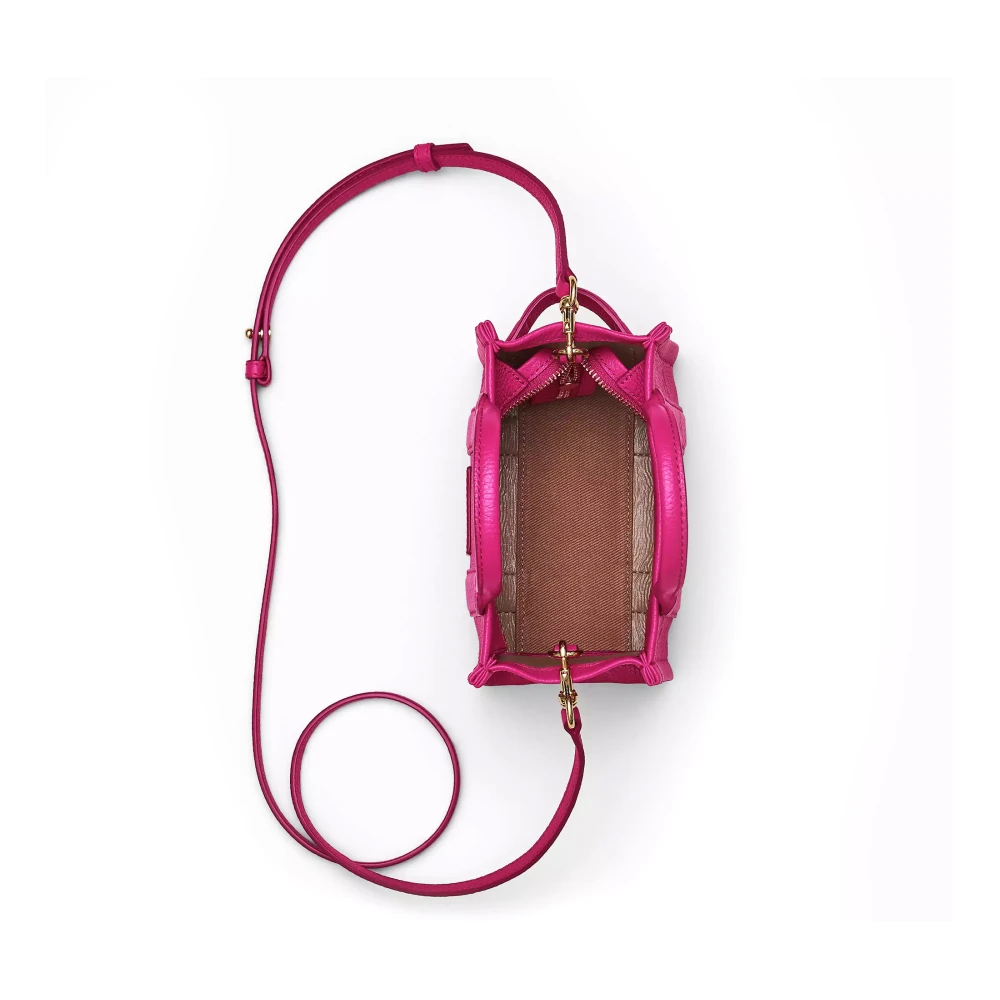 Marc Jacobs Roze leren rits-top tas Pink Dames