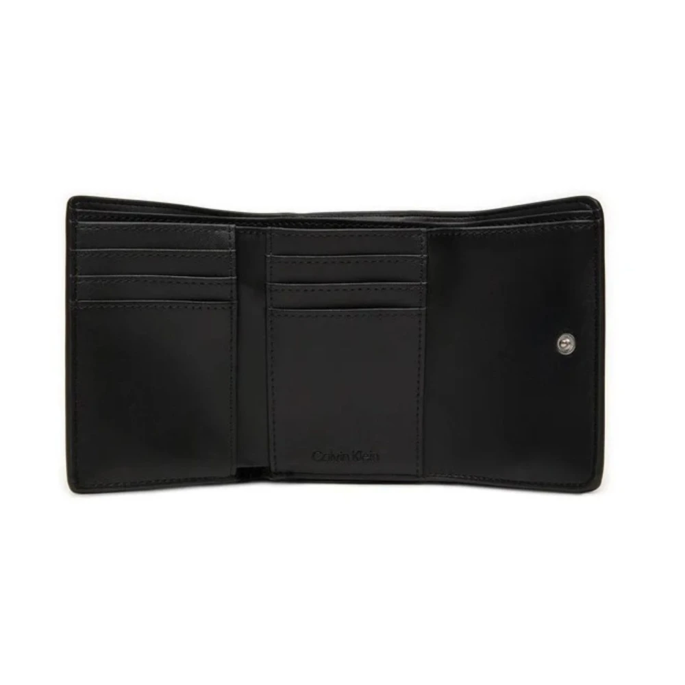 Calvin Klein Damesportemonnee Dagelijks Bifold Black Dames