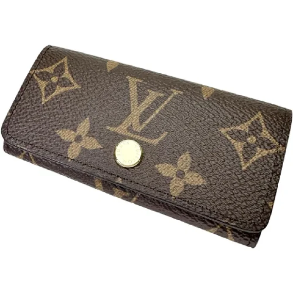 Louis Vuitton Vintage Pre-owned Canvas key-holders Brown Dames