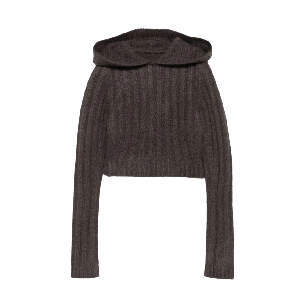 Rick Owens Donna Grigio Felpe, M, New,