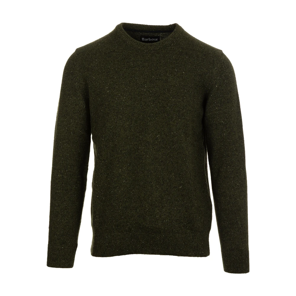 Barbour Tisbury Crew Sweaters Green Heren