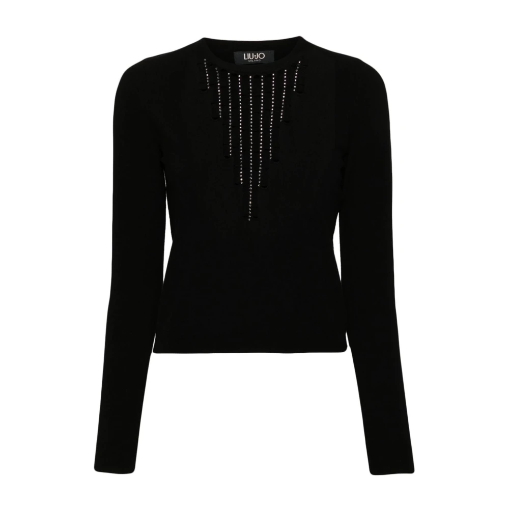 Liu Jo Zwarte Sweater Collectie Black Dames