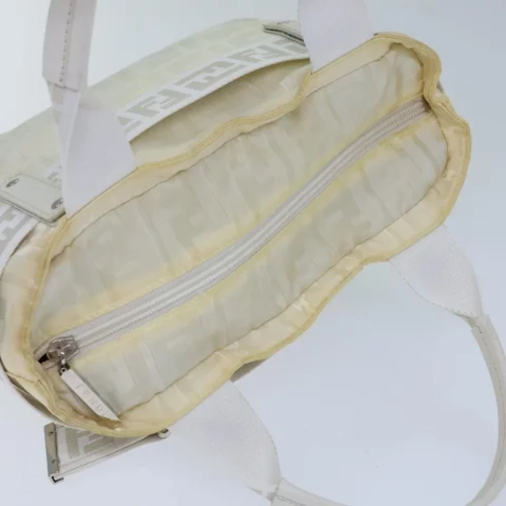 Fendi Vintage Pre-owned Canvas fendi-bags White Dames