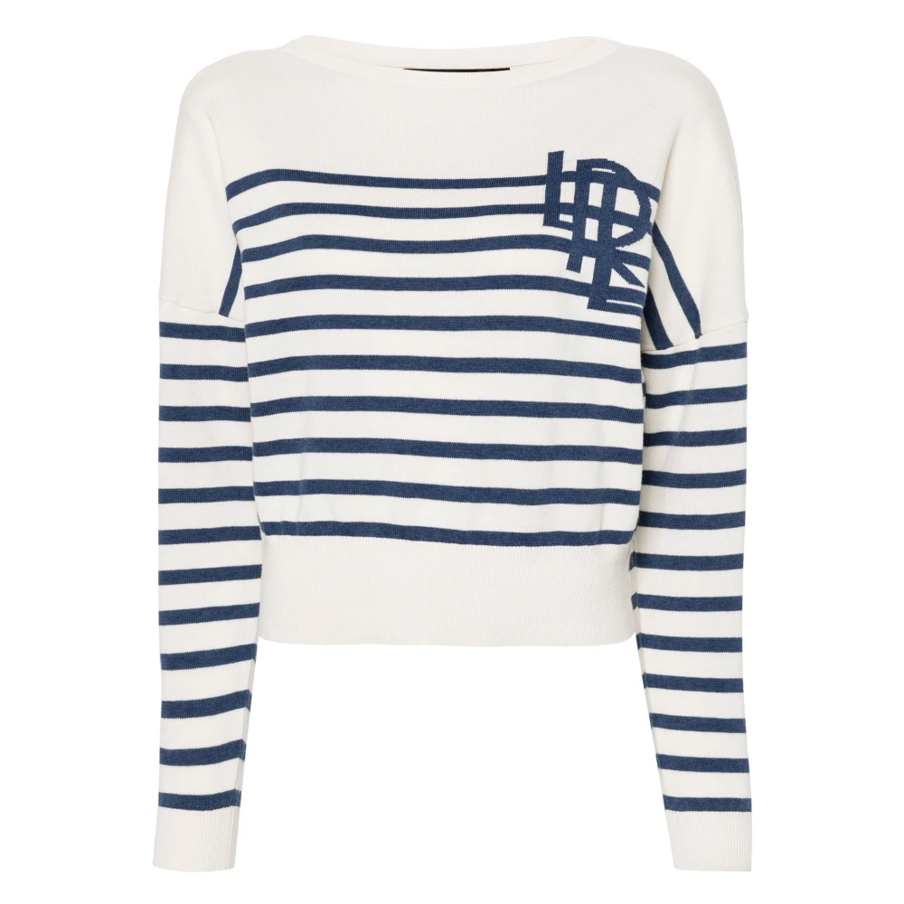 Ralph Lauren Hainvette Long Sleeve Pullover Beige Dames