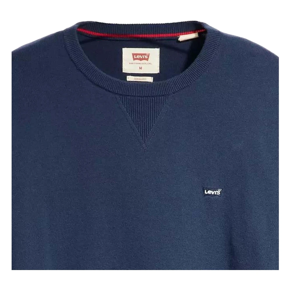 Levi's Lichtgewicht Housemark Sweater Blue Heren