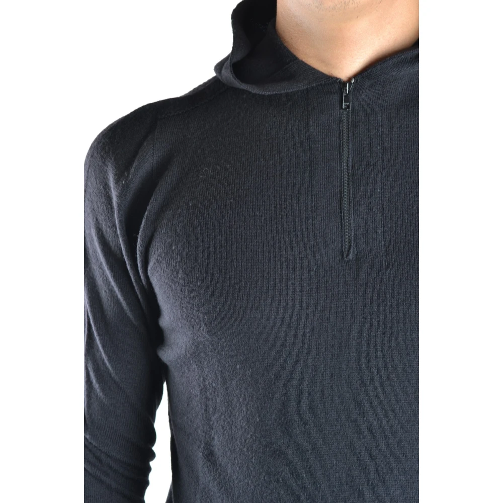 Yohji Yamamoto Stijlvol Sweatshirt voor Mannen Black Heren