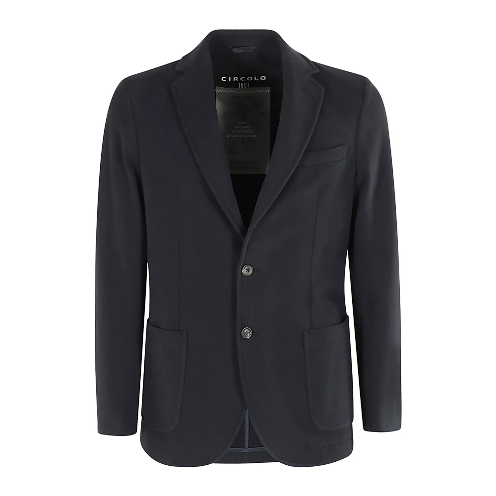Circolo 1901 Kasjmier Jersey Jas Blue Heren
