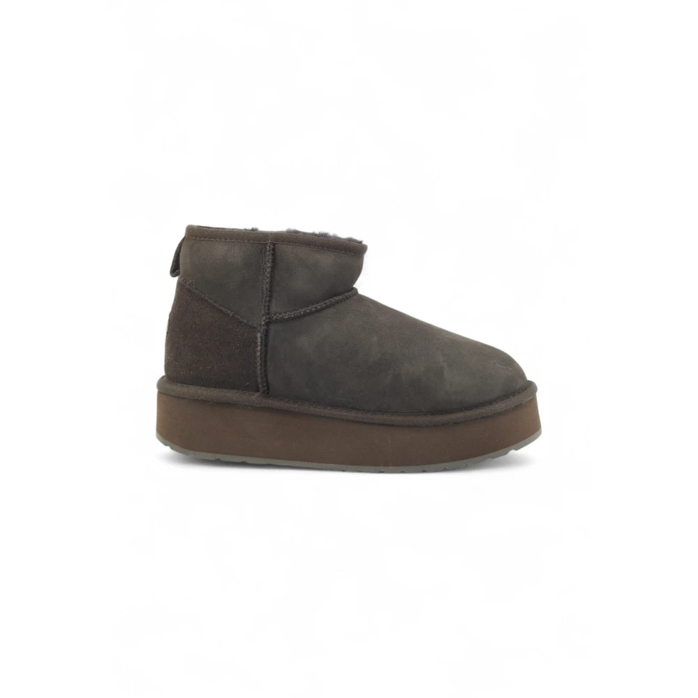 Emu Stinger Micro Flatform 2.0 - Female - Winter Boots - Brown - 7 Uk - Shoes