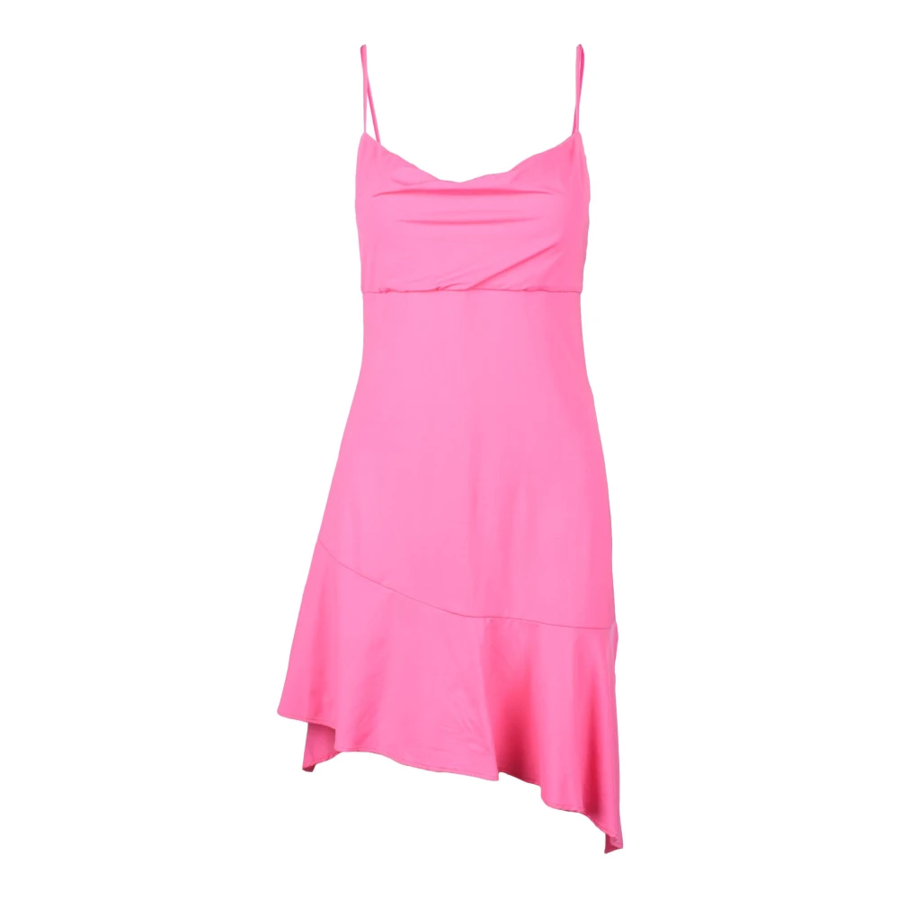 Semicouture Elegante jurk van stretchstof Pink Dames