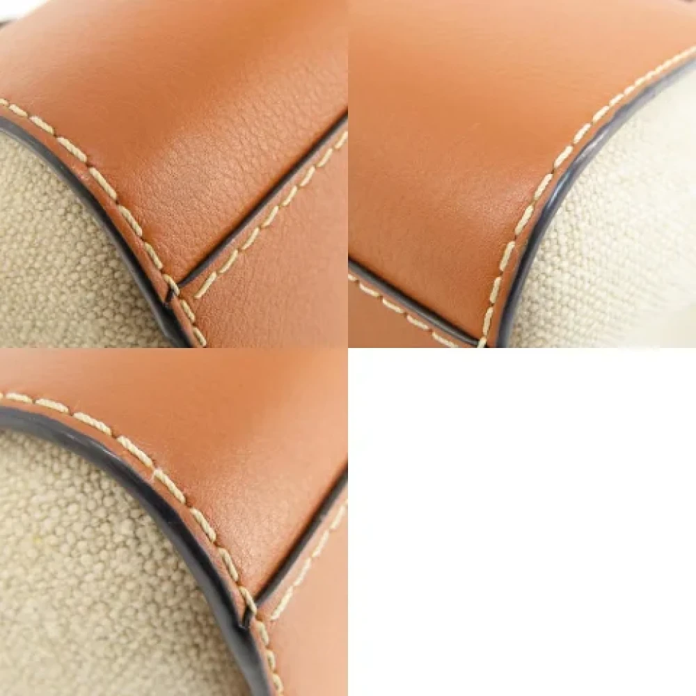 Loewe Pre-owned Canvas handbags Brown Dames