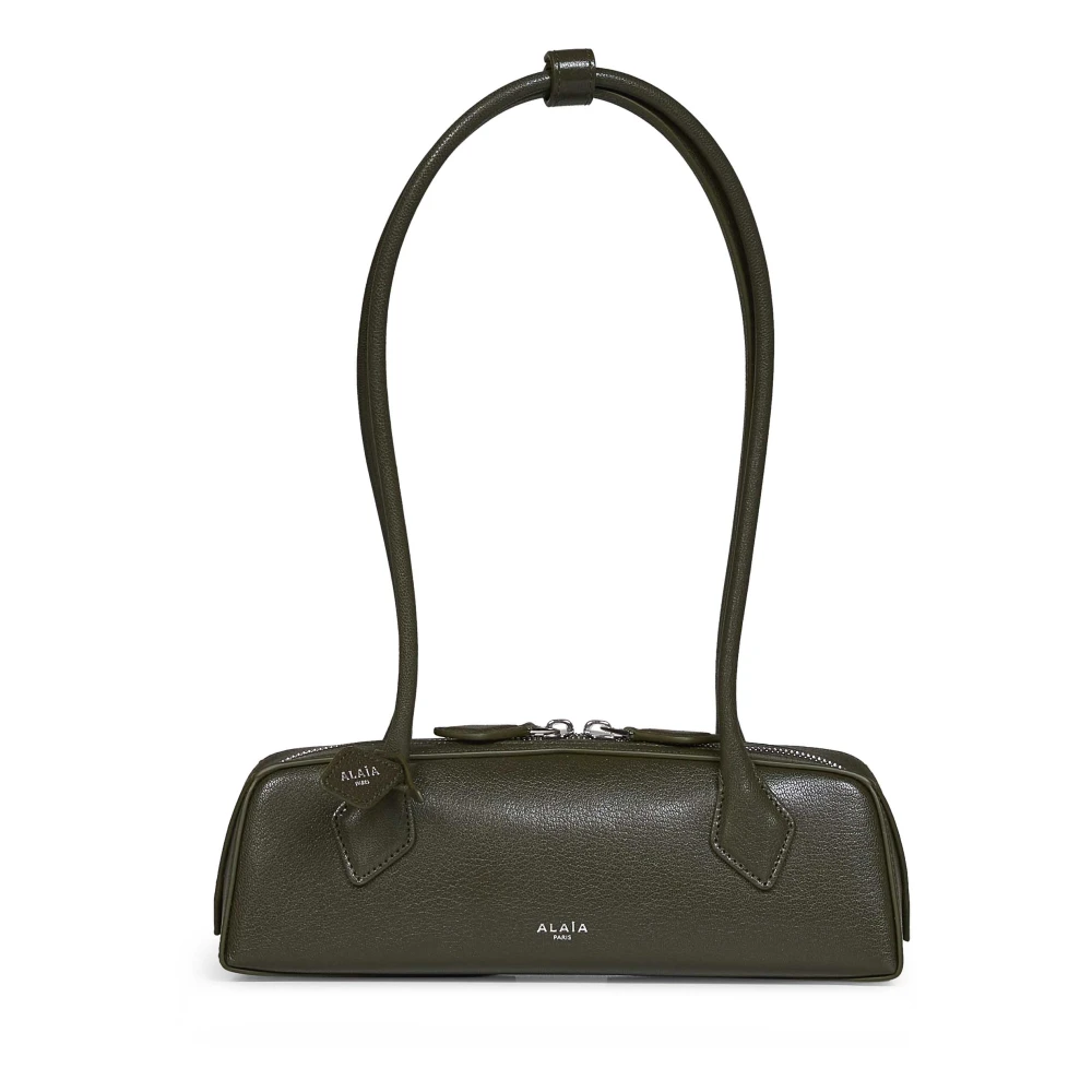 Alaïa Green Handbags, Female, One Size, Le Teckel Small