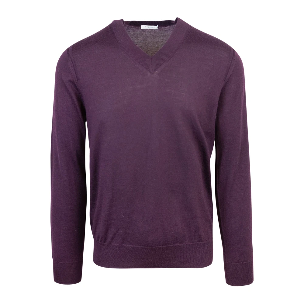 Knitwear > V-neck Knitwear - - Paolo Pecora - Modalova