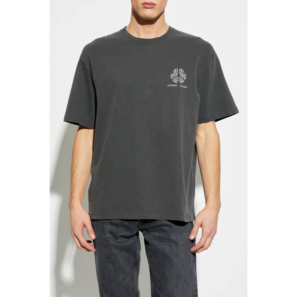 Samsøe Sajournal T-Shirt Gray Heren