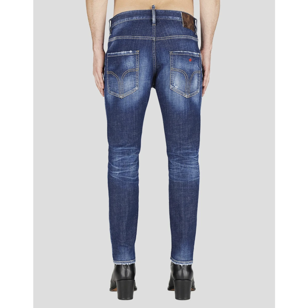 Dsquared2 Blauwe Skater Jurk Blue Heren