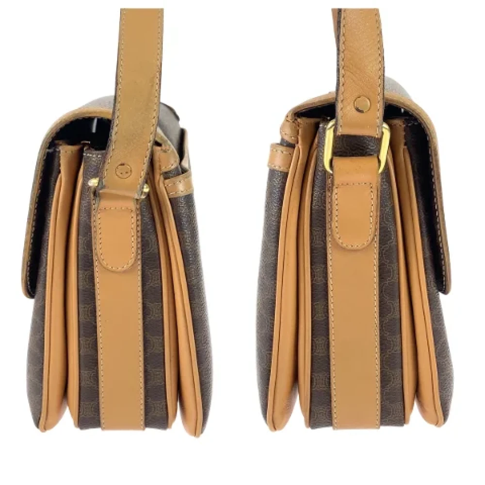 Celine Vintage Pre-owned Canvas celine-bags Brown Dames