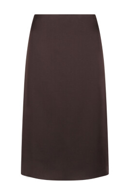 deep-brown-pencil-skirt