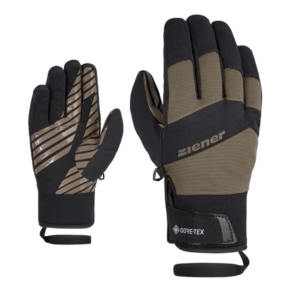 Ziener Leaf Green GTX Ski Handschoenen Green Heren