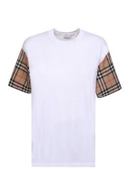 white-checkered-t-shirt-for-women