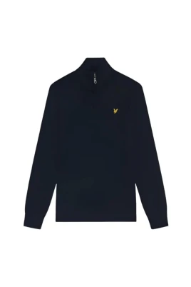 Cotton Merino 1/4 Zip Jumper