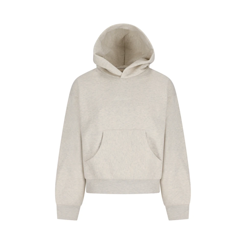 Fear Of God Gray Signature Classic Hoodie - Female - Hoodies - Xs - Sweatshirts & Hoodies