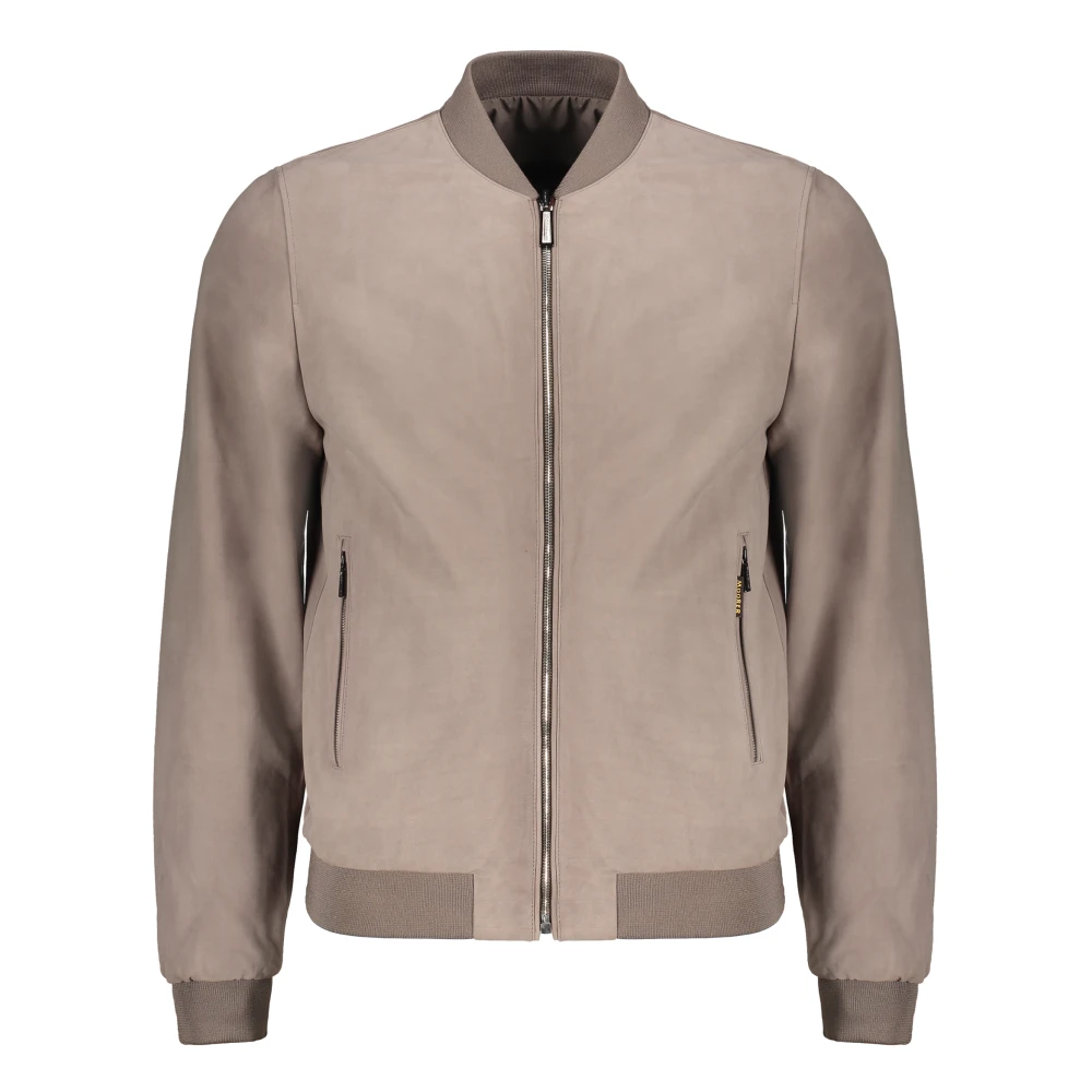 Jackets > Leather Jackets - - Moorer - Modalova