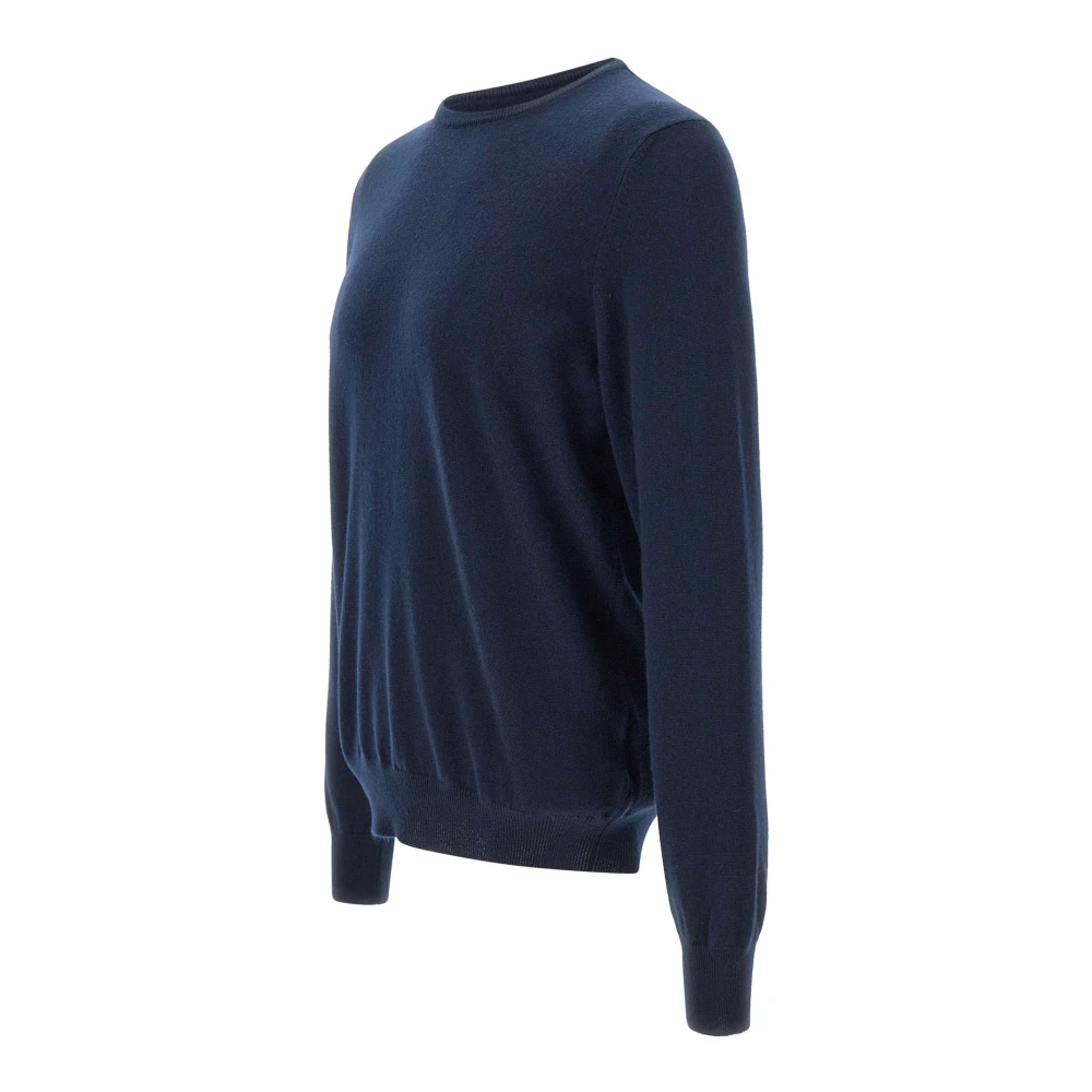 Gran Sasso Kasjmier Coltrui Trui Navy Blauw Blue Heren