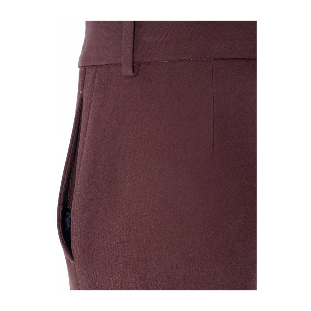 Ermanno Scervino Elegante Yarn Broeken voor Dynamische Vrouwen Red Dames