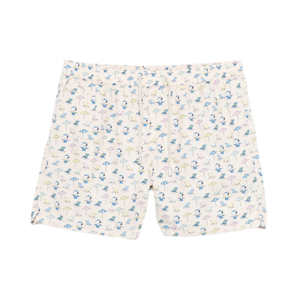 Mc2 Saint Barth Men's Multicolor Beachwear, Xl, Lighting Swim Shorts