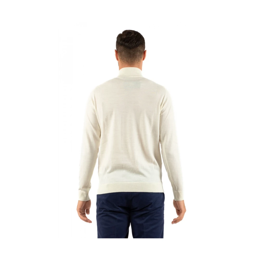 Daniele Fiesoli Heren Trui Lupetto Stijl White Heren