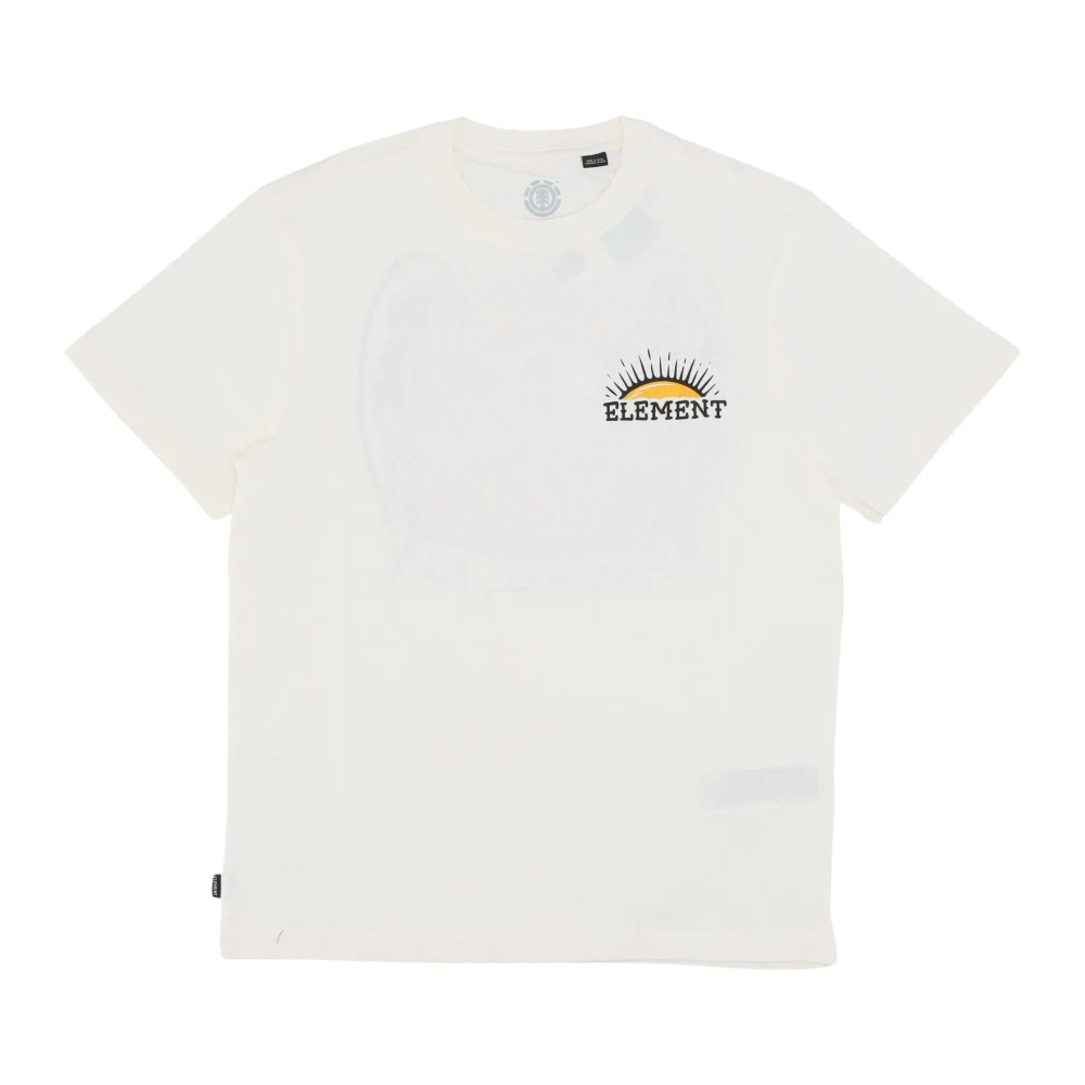 Element Phoenix Az Tee Egret Heren T-shirt White Heren