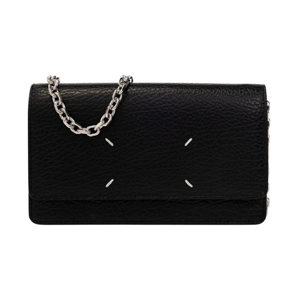 Maison Margiela Women's Black Wallet On Chain