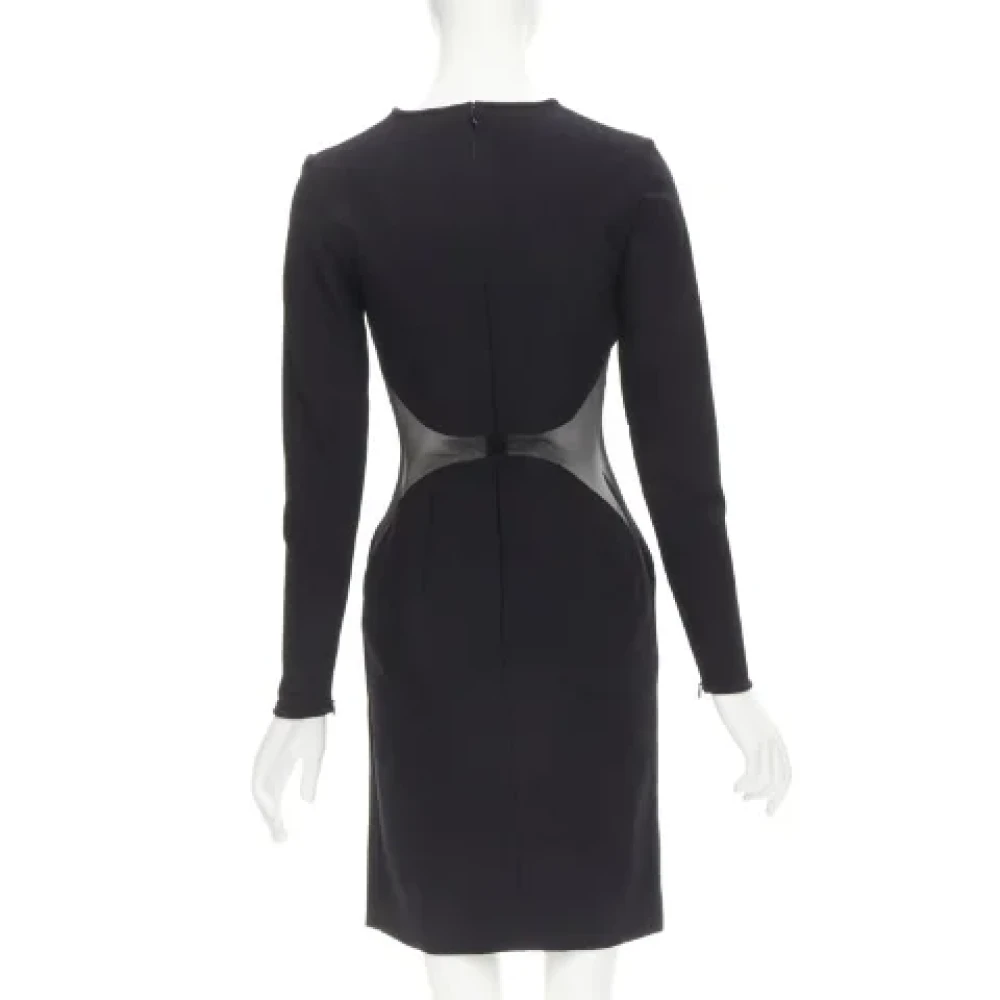 Stella McCartney Pre-owned Wool dresses Black Dames