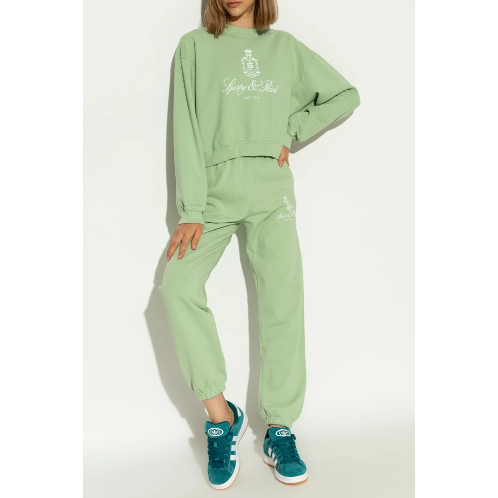 Sporty & Rich Sweatpants Green Dames