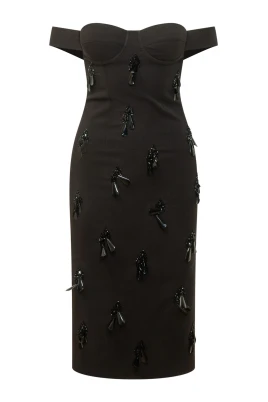 Off-shoulder Bustier Dress
