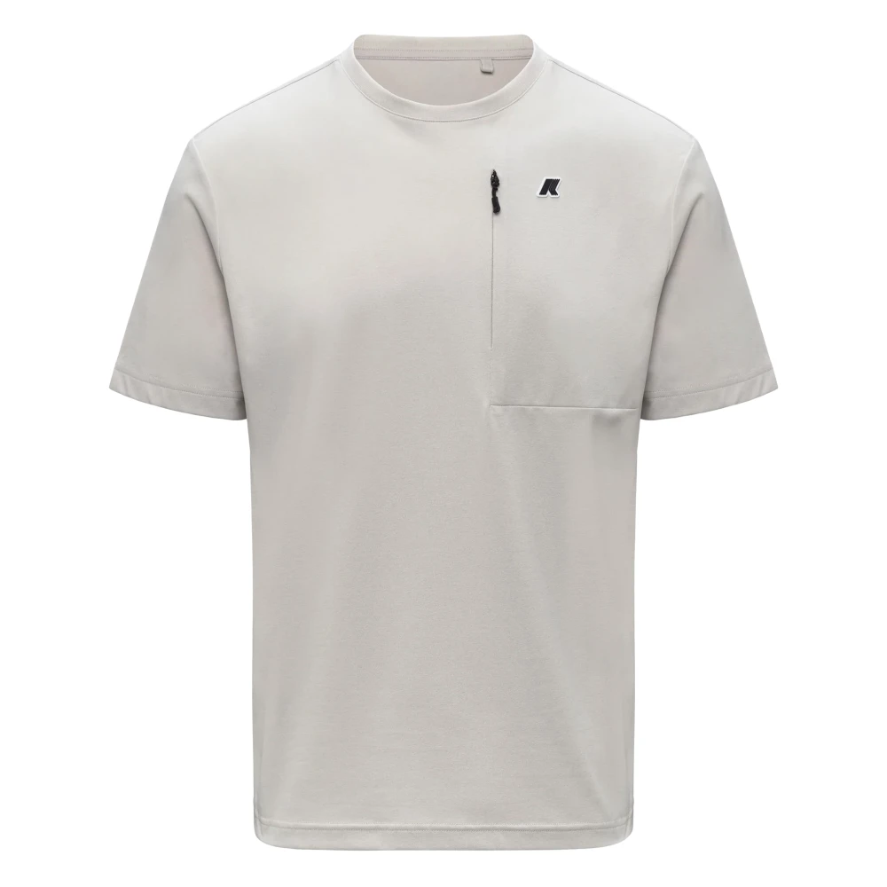 K-Way Herren Beige T-Shirt