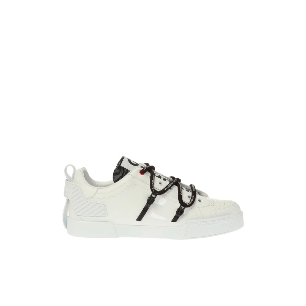 Dolce & Gabbana Herren Weiß Schuhe, 40 Eugröße: