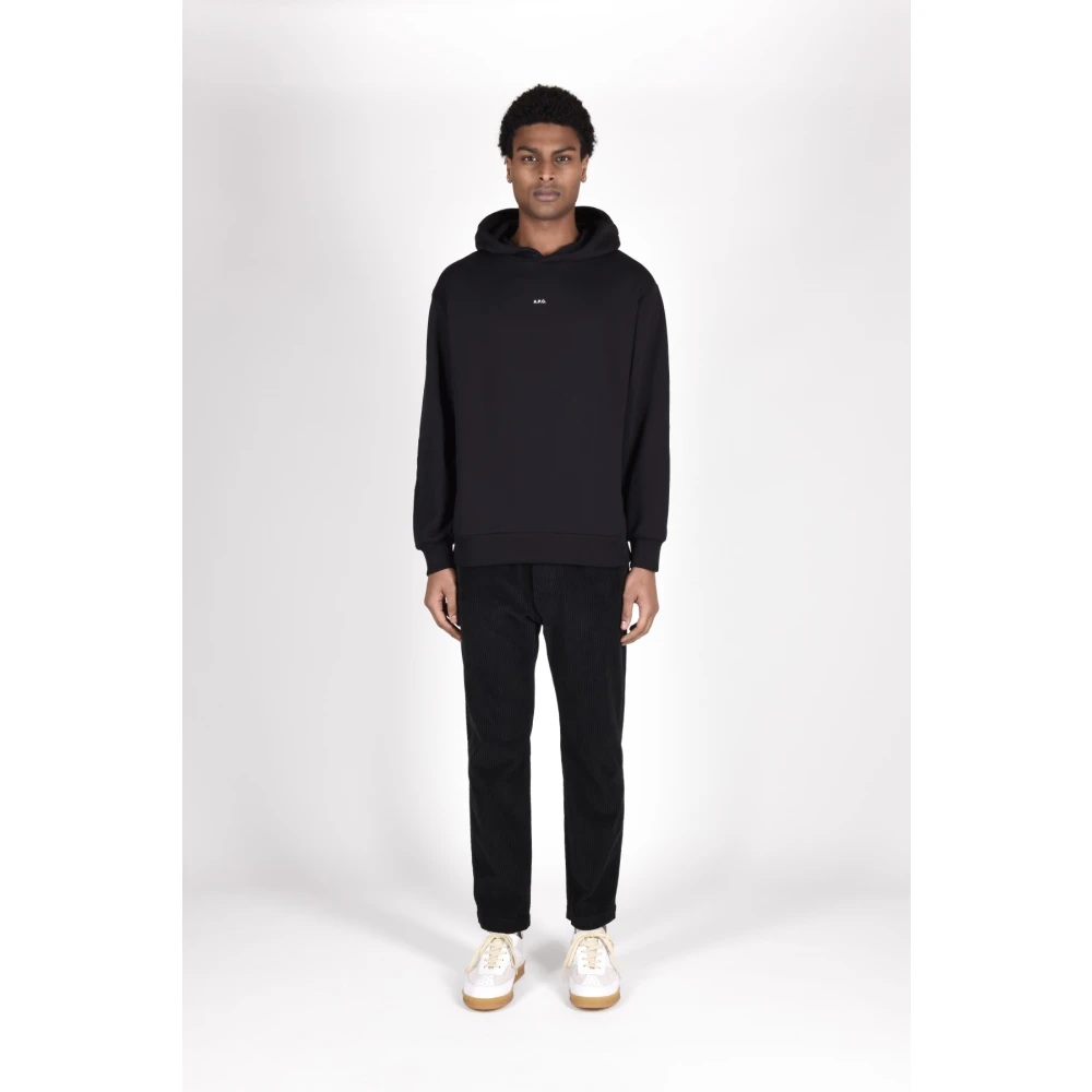 A.p.c. Katoenen Sweatshirts Black Heren