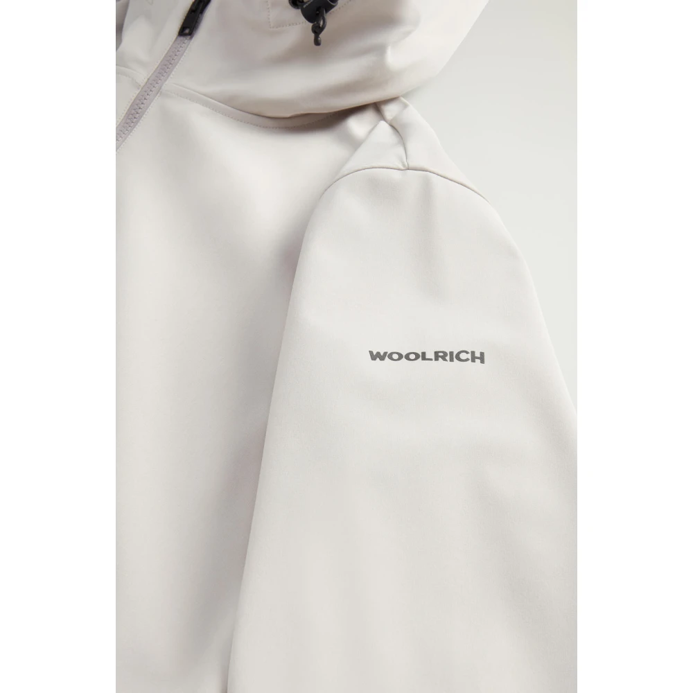 Woolrich Moderne Tech Softshell Outdoor Jas Gray Heren