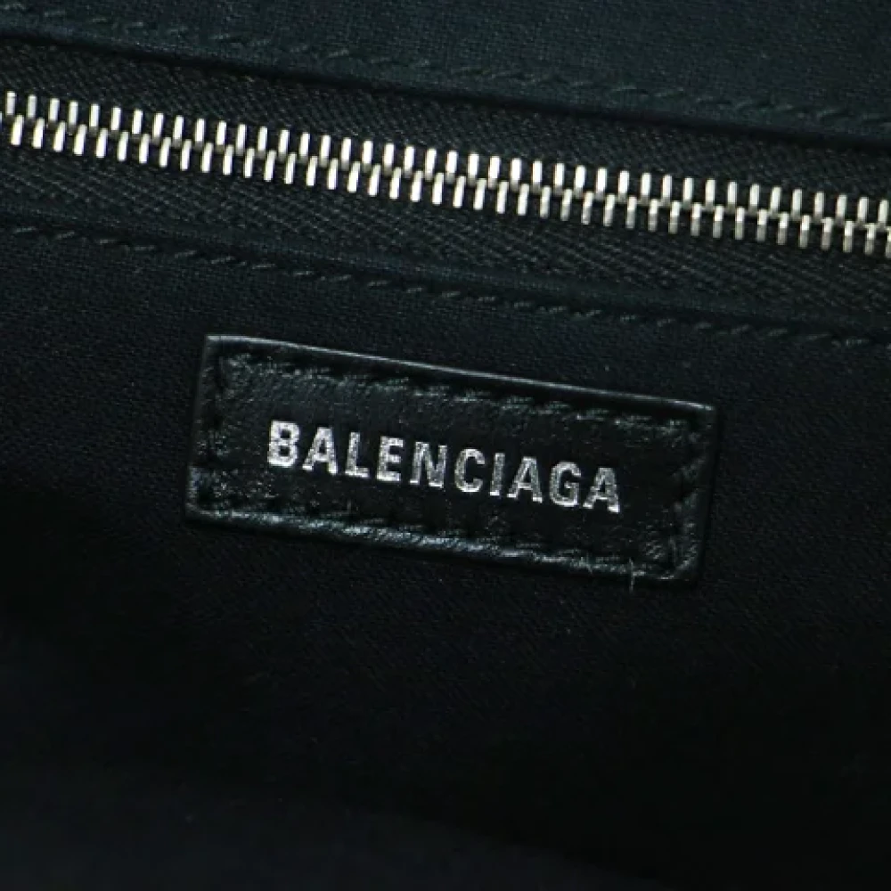 Balenciaga Vintage Pre-owned Leather balenciaga-bags Blue Dames