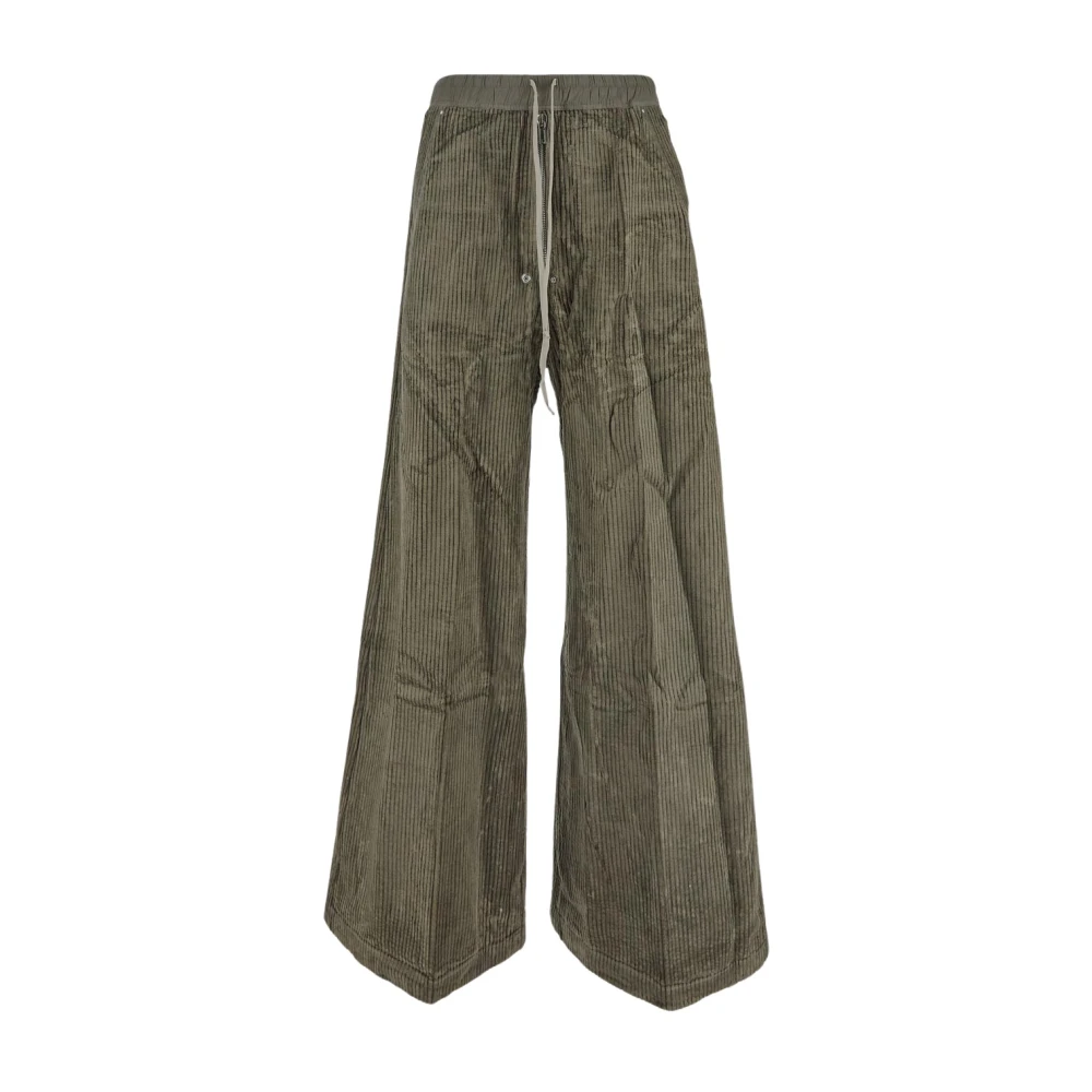 Rick Owens Wijde broek Green Heren