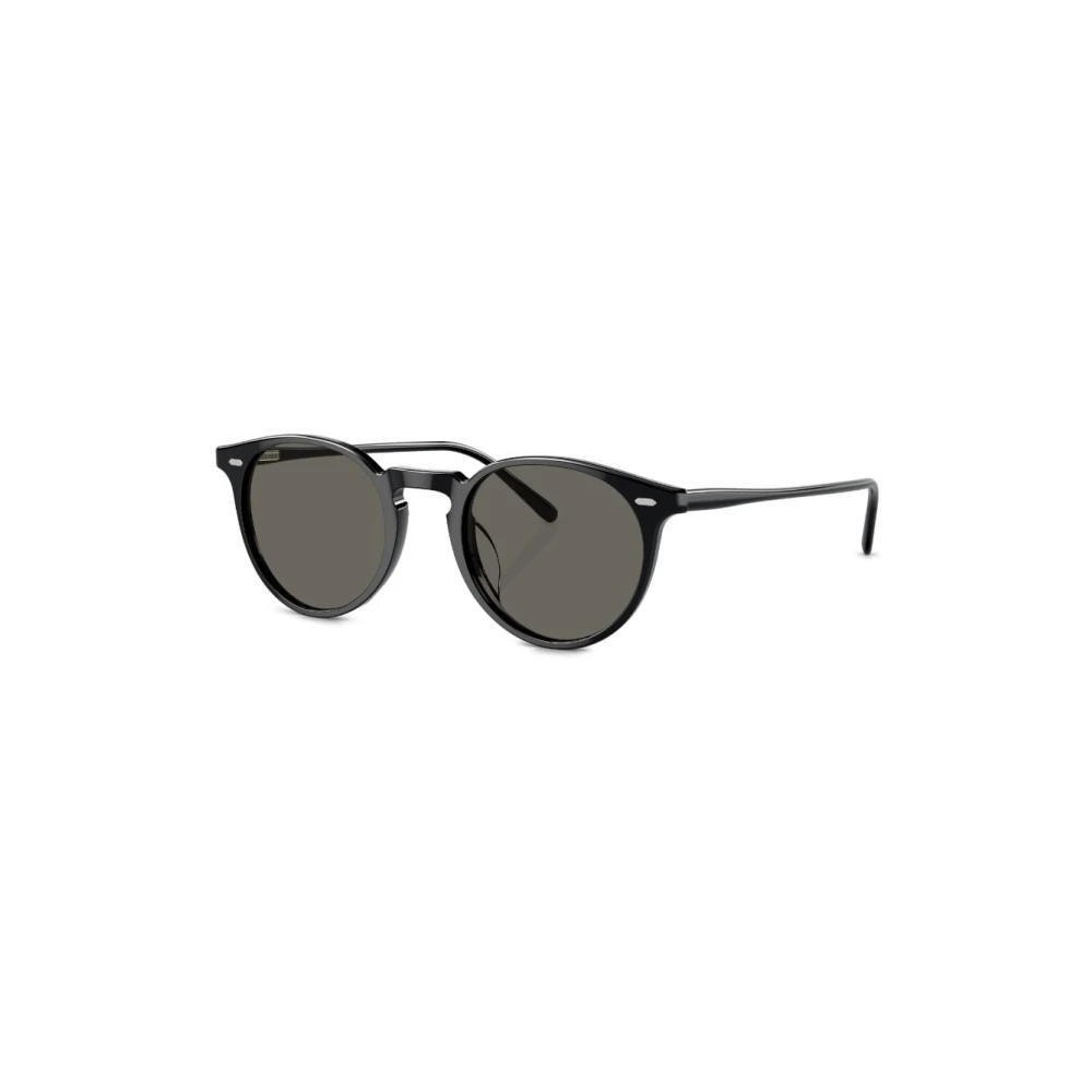 Oliver Peoples Unisex Black Sunglasses, 48 Mm, N.02 Sun Sunglasses