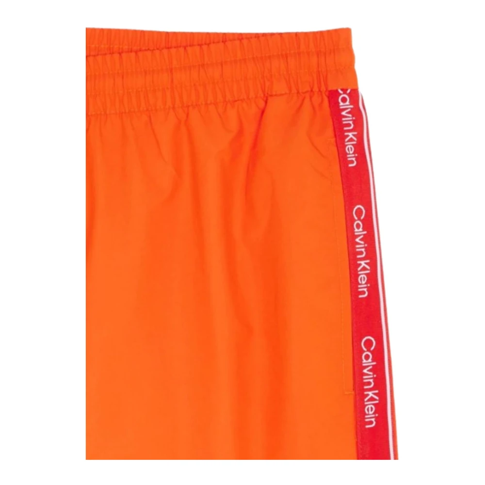 Calvin Klein Heren Zwemkleding Koord Orange Heren